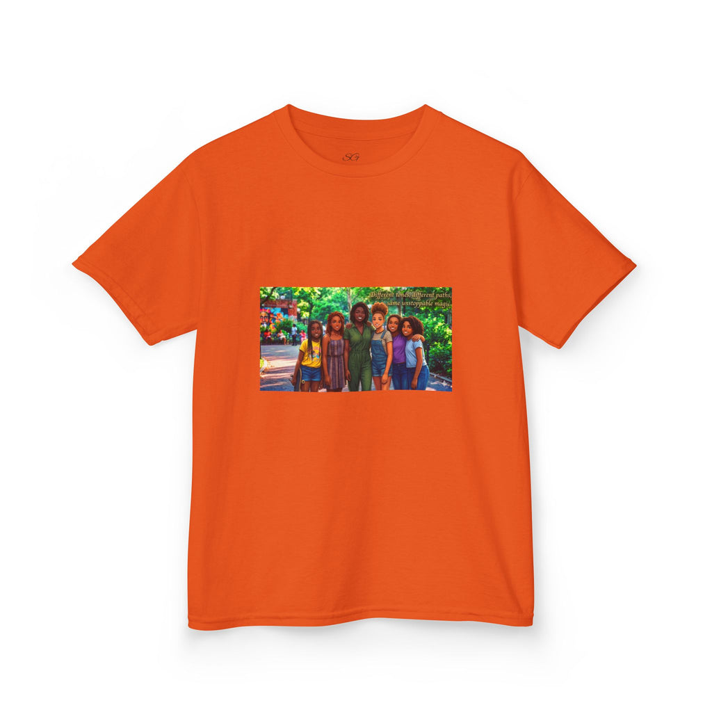 Kids Heavy Cotton™ Tee – Bold Colors