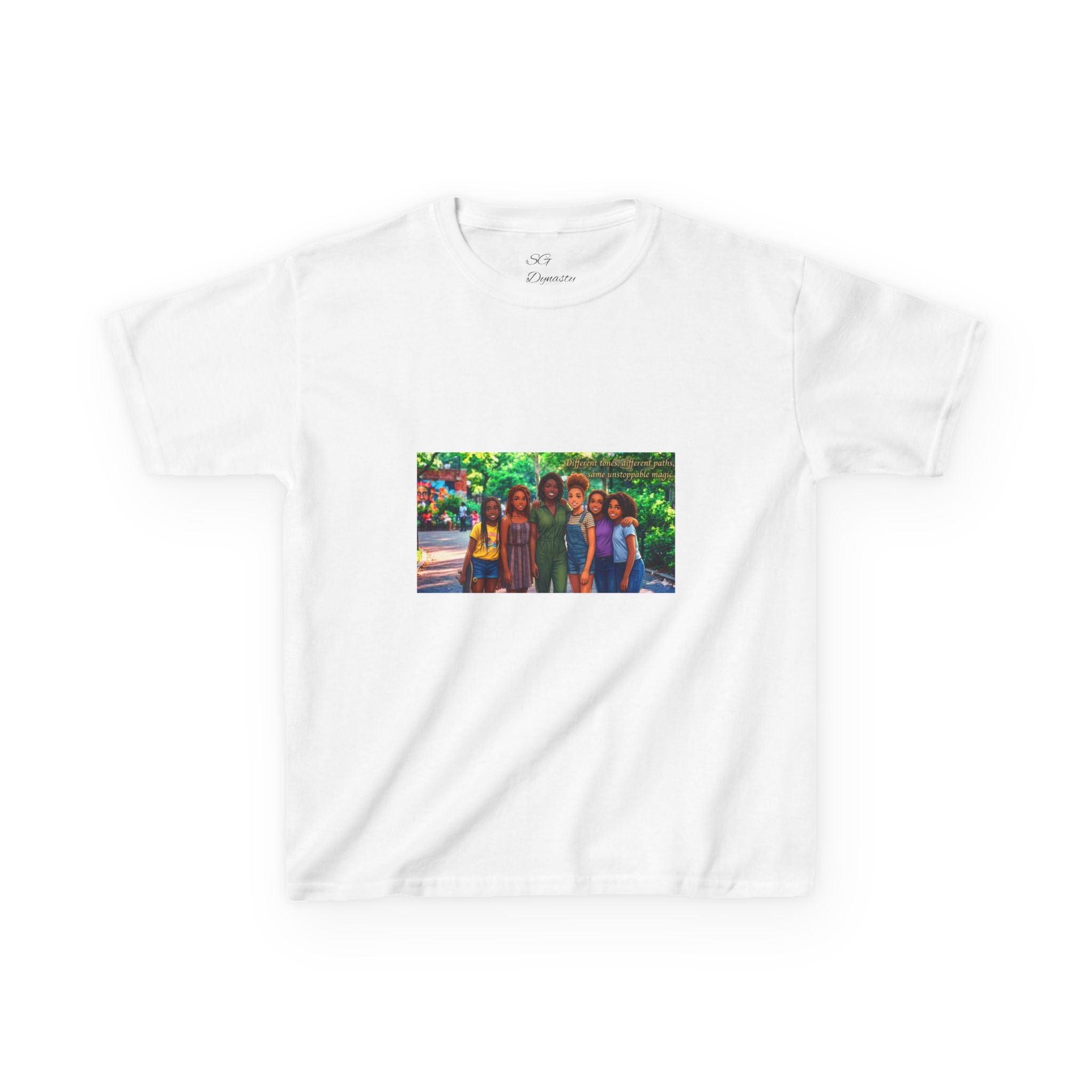 Kids Heavy Cotton™ Tee – Bold Colors