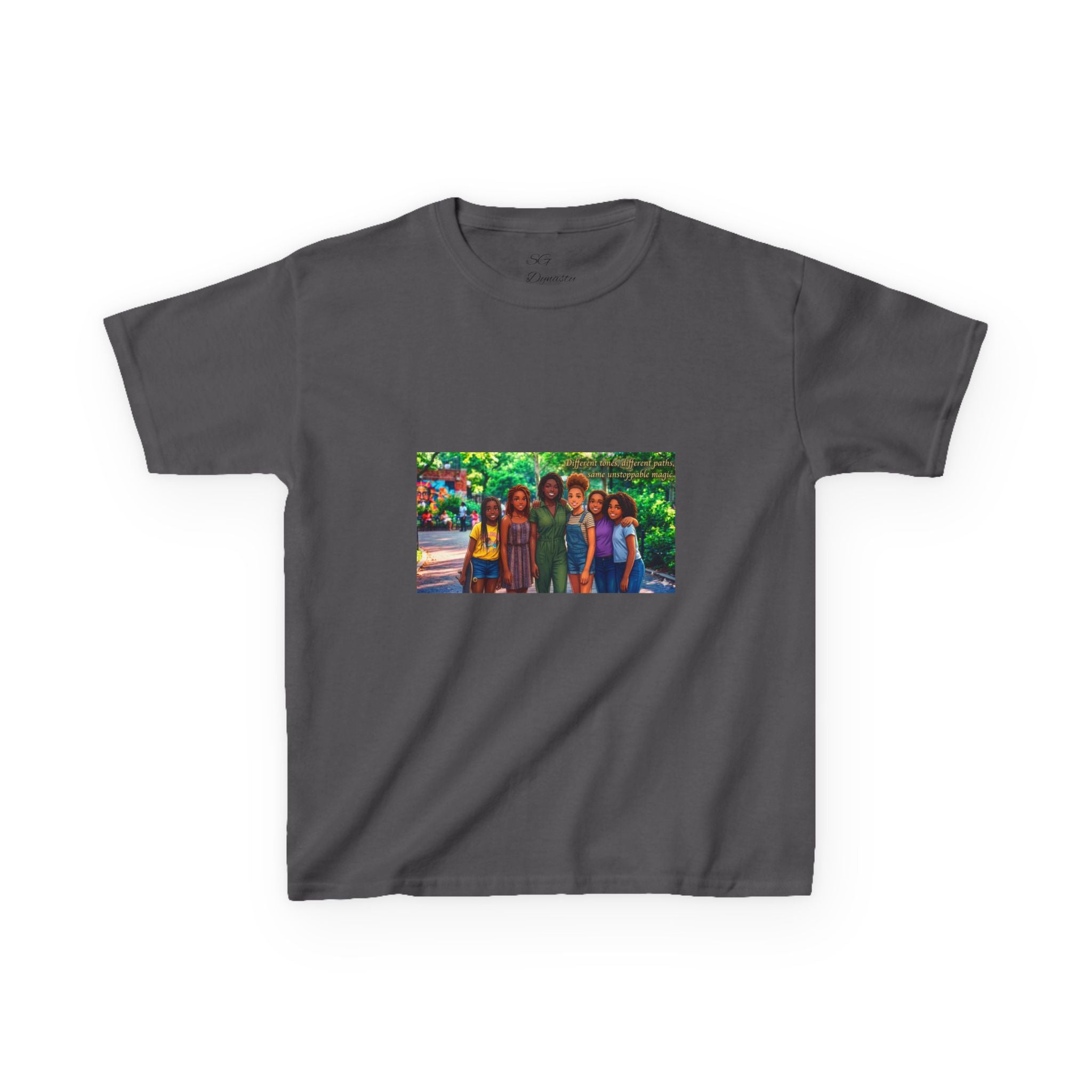 Kids Heavy Cotton™ Tee – Bold Colors