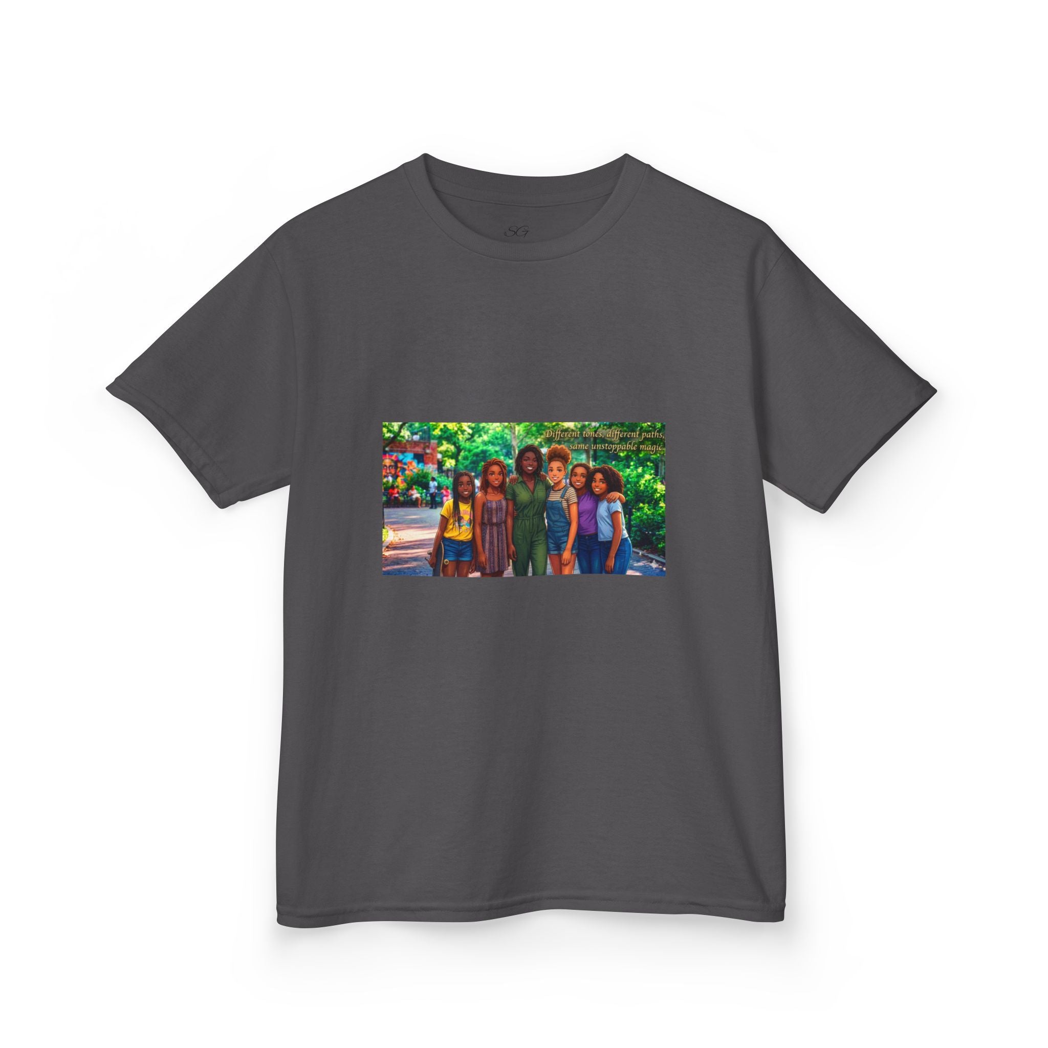 Kids Heavy Cotton™ Tee – Bold Colors